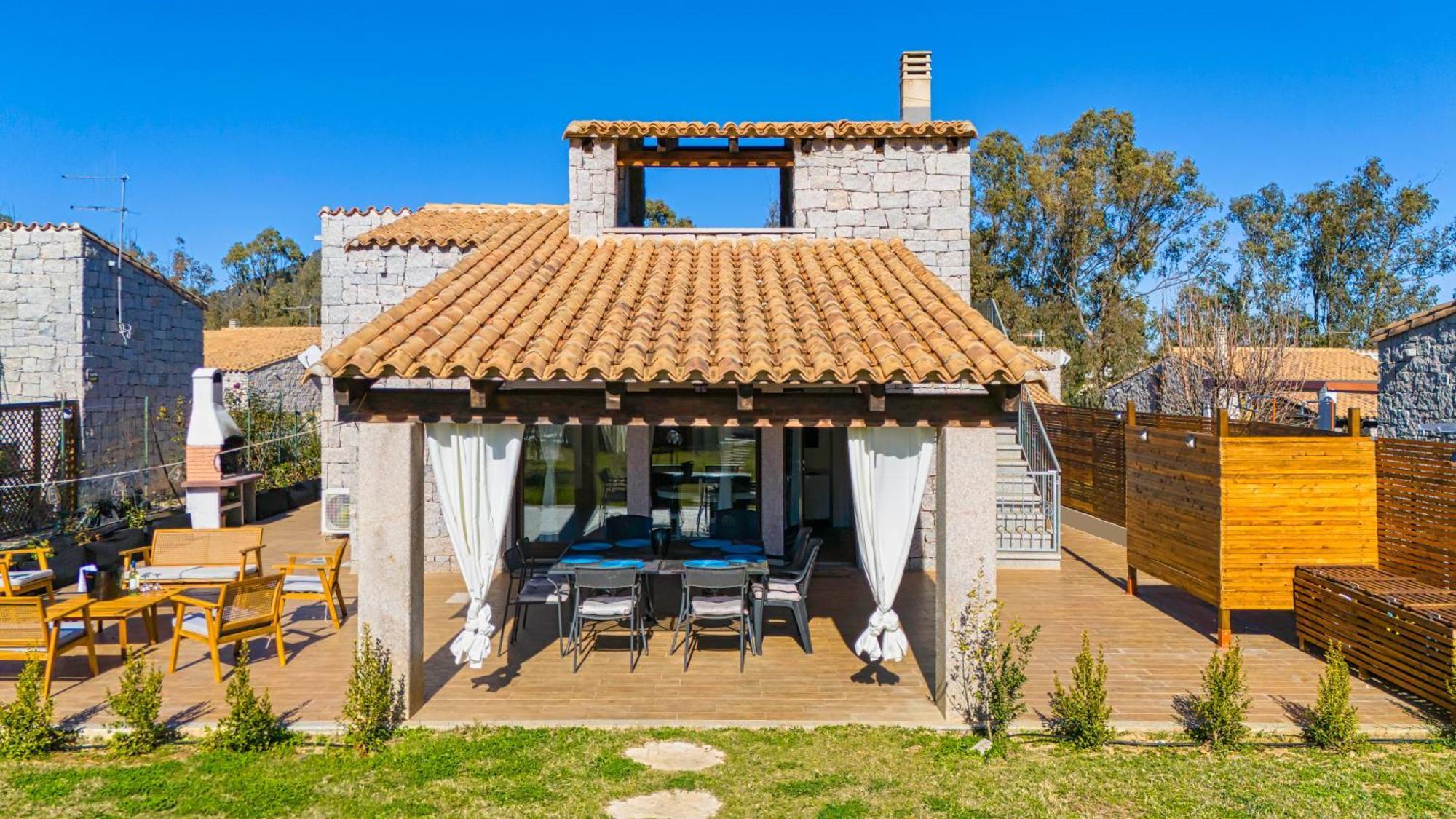 Villa Del Moro, Free Wifi, 300Mt From Sinzias' Beach Costa Rei Kültér fotó